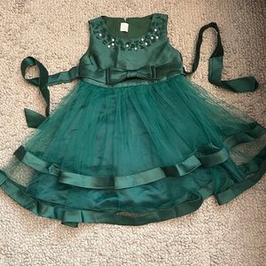 Beautiful Toddler Green Dress